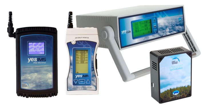 In door quality gas detectores